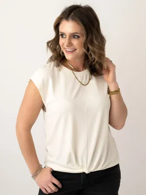 Effortless Front Tie Top