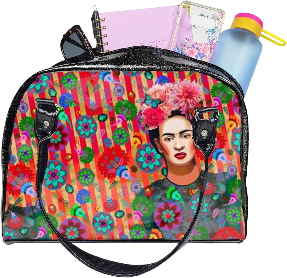 Fiesta Collection Colorful, Large, Whimsical, Womens Handbag, Purse, Travel Bag, Satchel, Favorite Tote