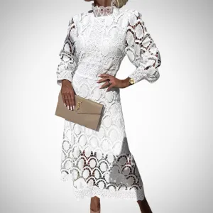 Fiorella Elegant Lace Summer Dress