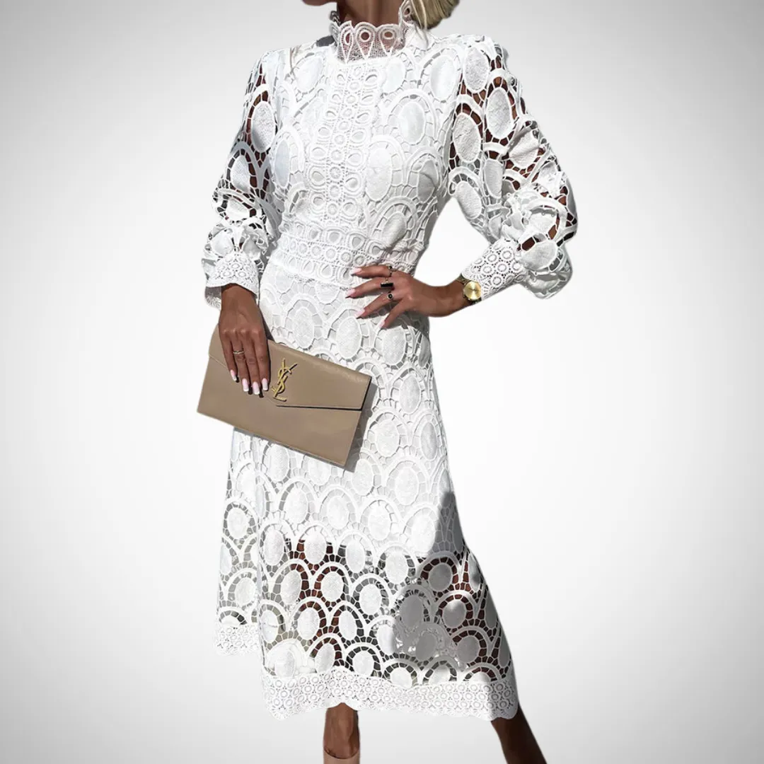 Fiorella Elegant Lace Summer Dress