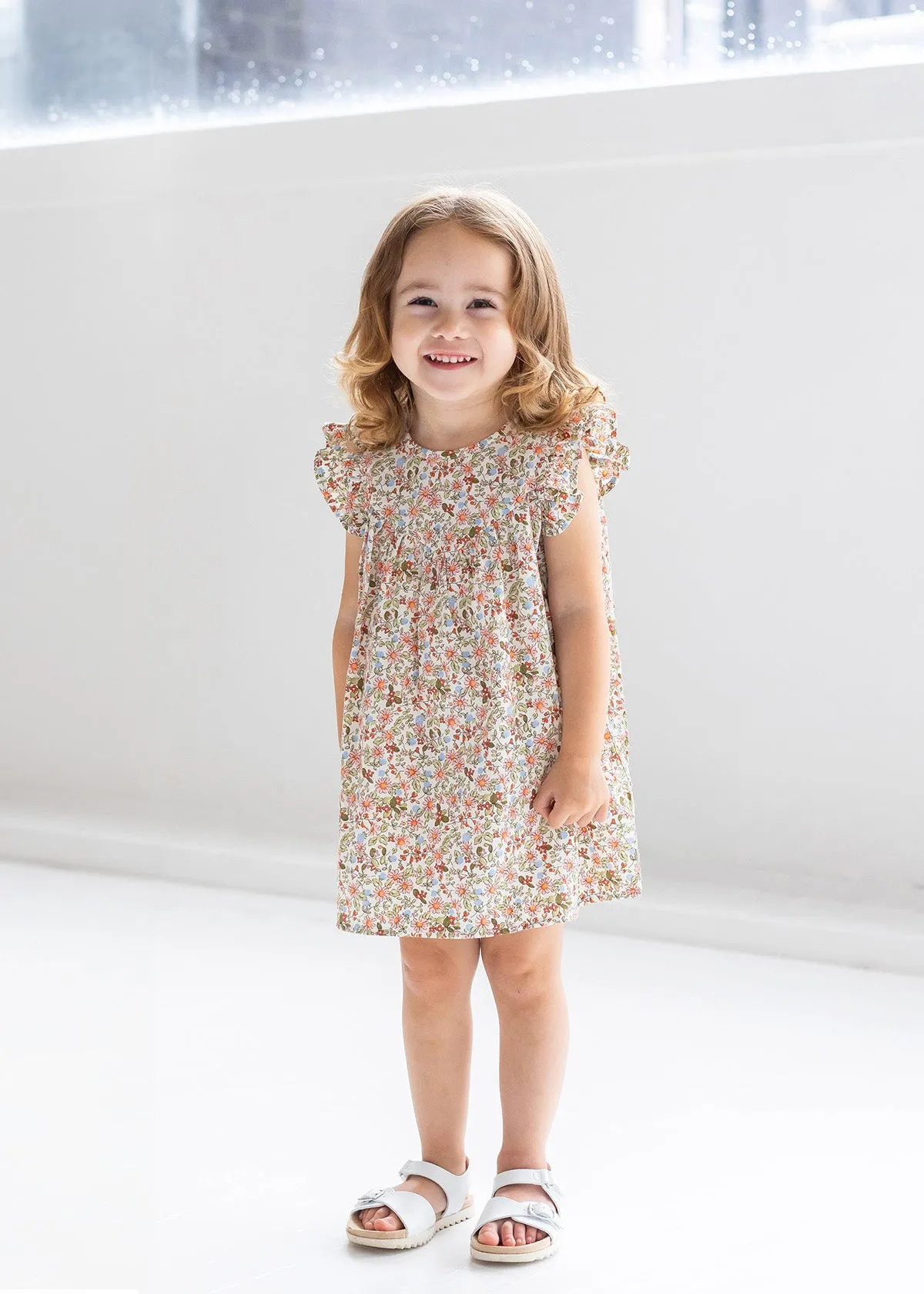 Floral Multi - Sunset Fields Dress