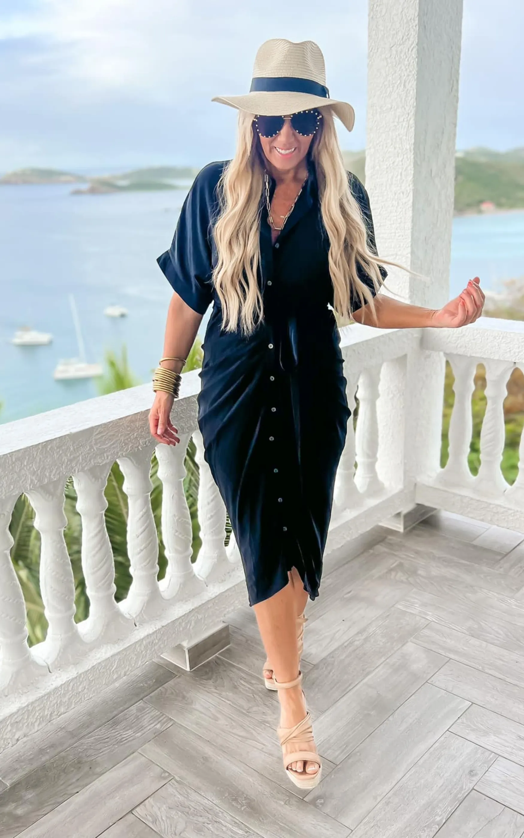 Front Twist Dress - Final Sale