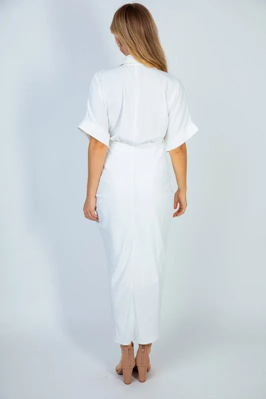 Front Twist Dress - Final Sale