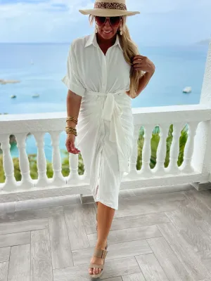 Front Twist Dress - Final Sale
