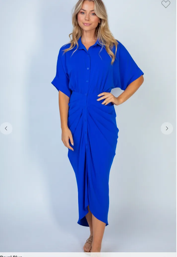 Front Twist Dress - Final Sale