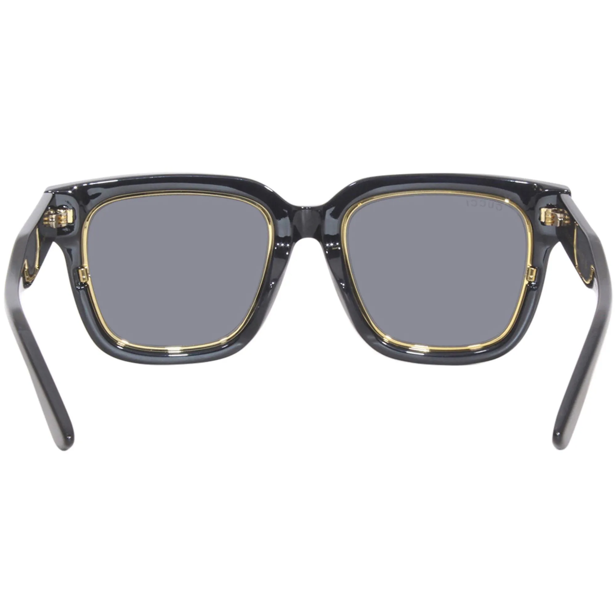Gucci Women's Sunglasses - Dark Grey Lens Black Square Shaped Frame | GG1136SA 001