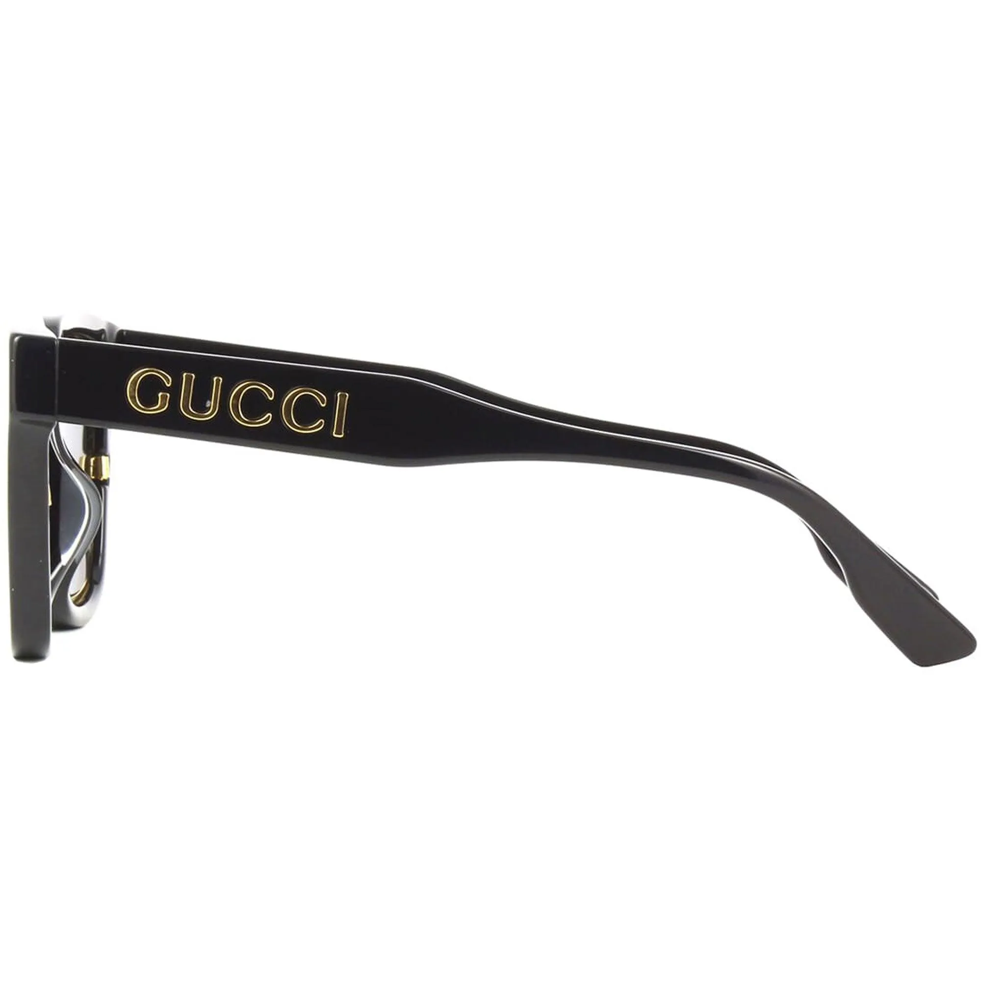 Gucci Women's Sunglasses - Dark Grey Lens Black Square Shaped Frame | GG1136SA 001