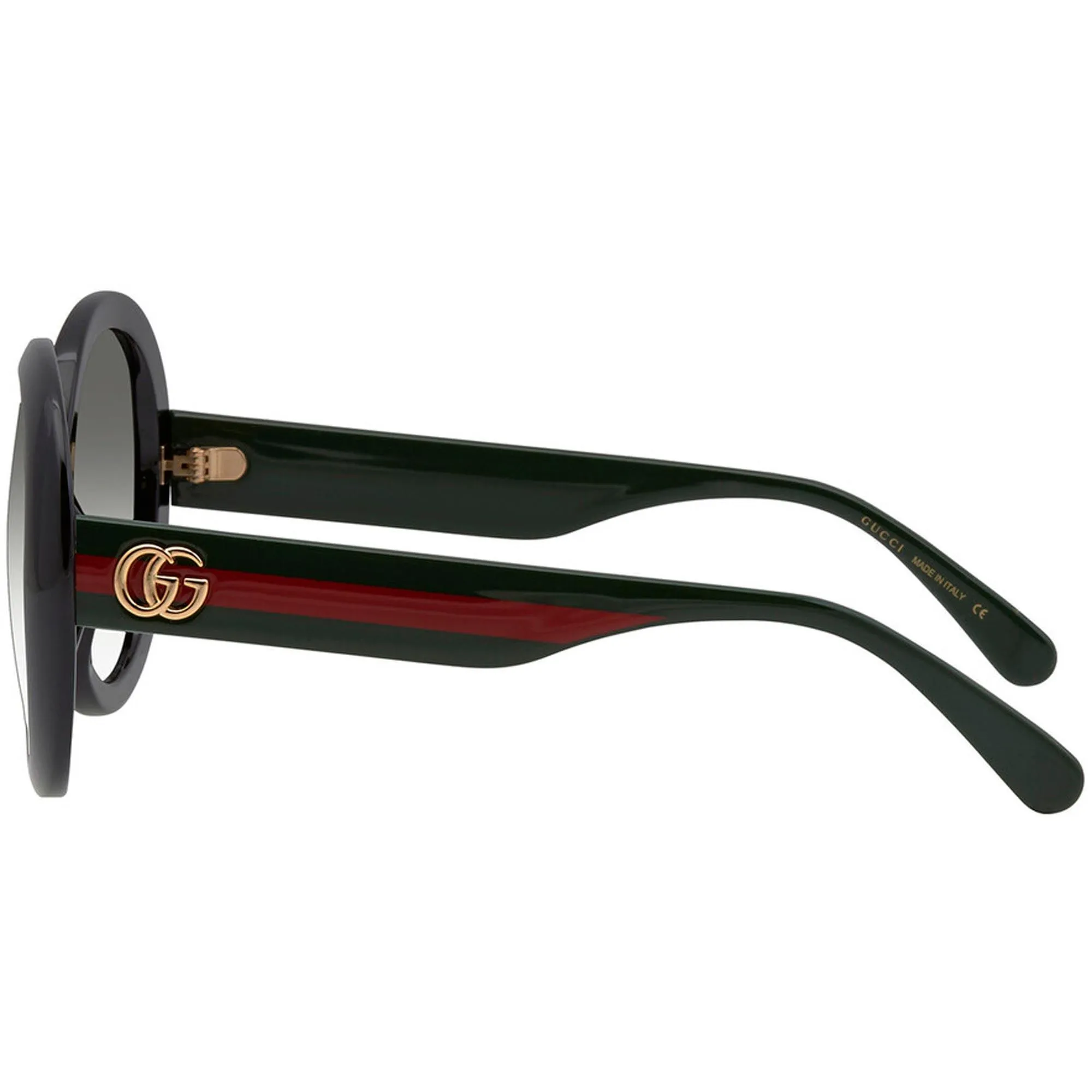 Gucci Women's Sunglasses - Gradient Nylon Lens Black Plastic Frame | GG0712S 001