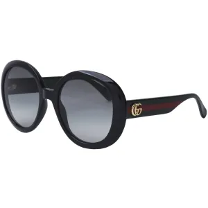 Gucci Women's Sunglasses - Gradient Nylon Lens Black Plastic Frame | GG0712S 001