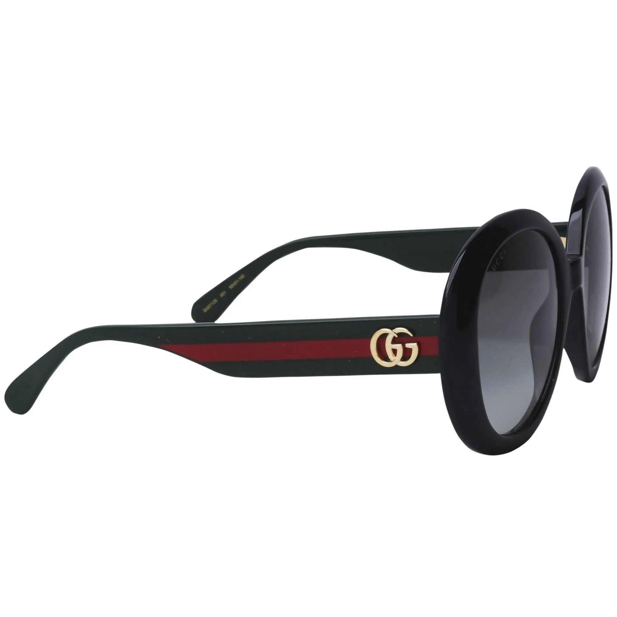 Gucci Women's Sunglasses - Gradient Nylon Lens Black Plastic Frame | GG0712S 001