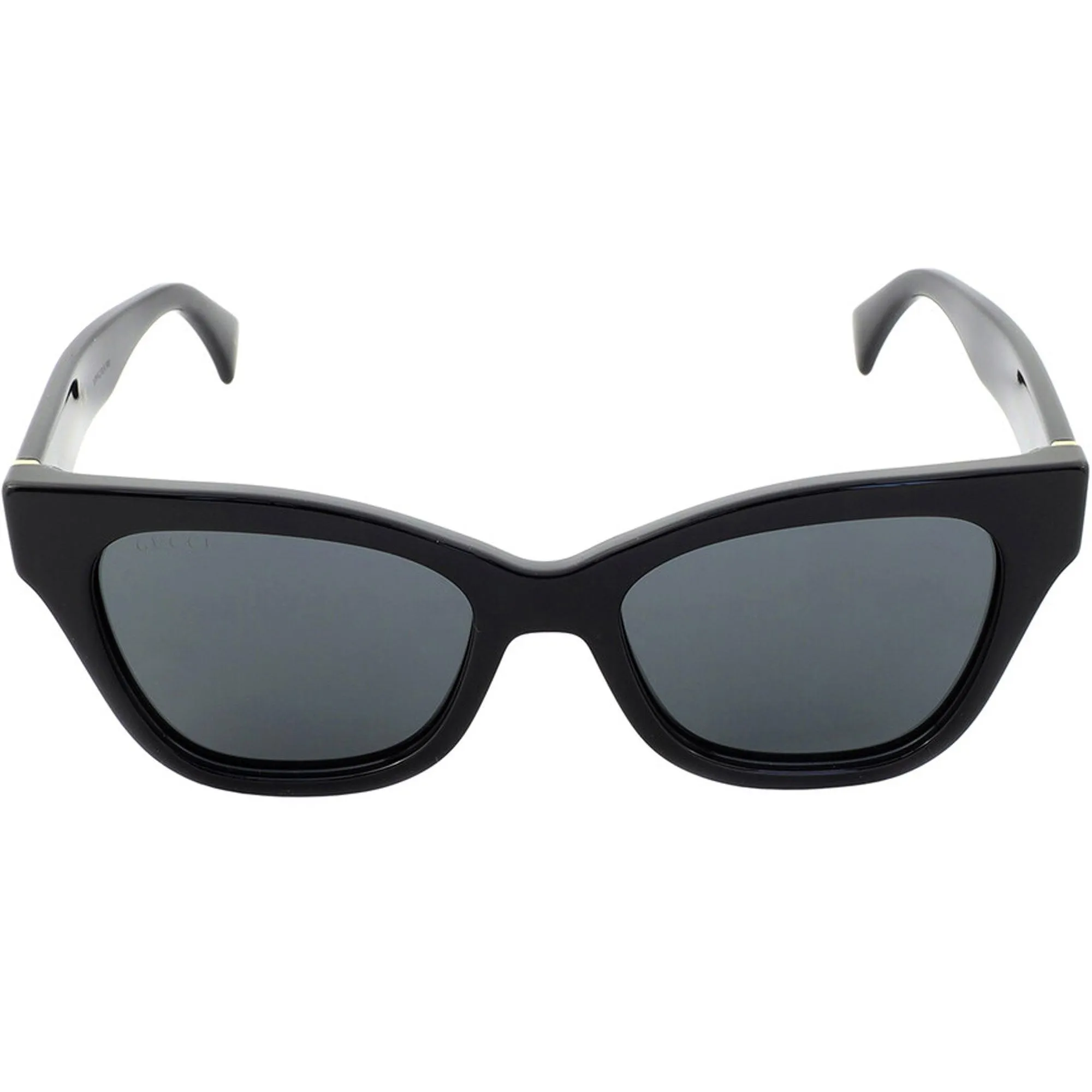 Gucci Women's Sunglasses - Grey Lens Black Acetate Cat Eye Shape Frame | GG1133S 001