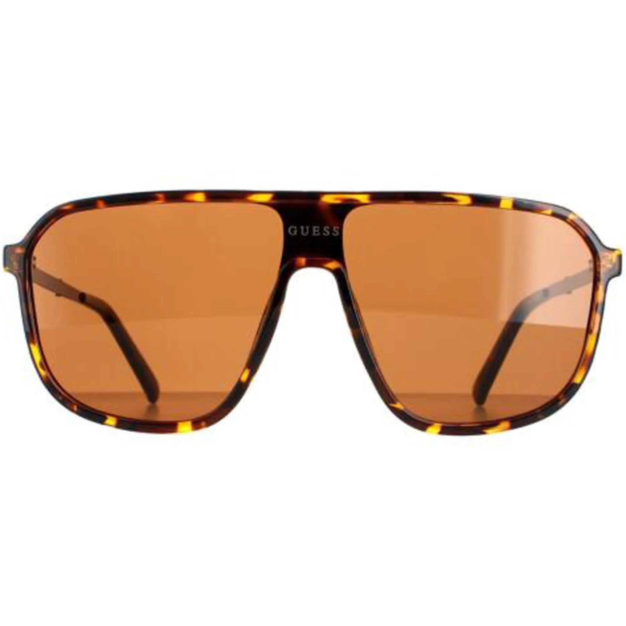 Guess Factory Unisex Sunglasses - Dark Havana and Grey Plastic Frame | GF5099 52E