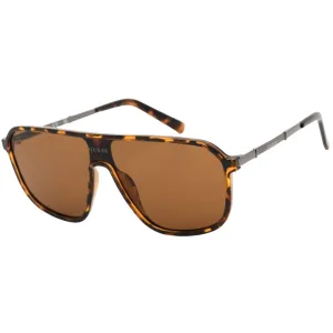 Guess Factory Unisex Sunglasses - Dark Havana and Grey Plastic Frame | GF5099 52E