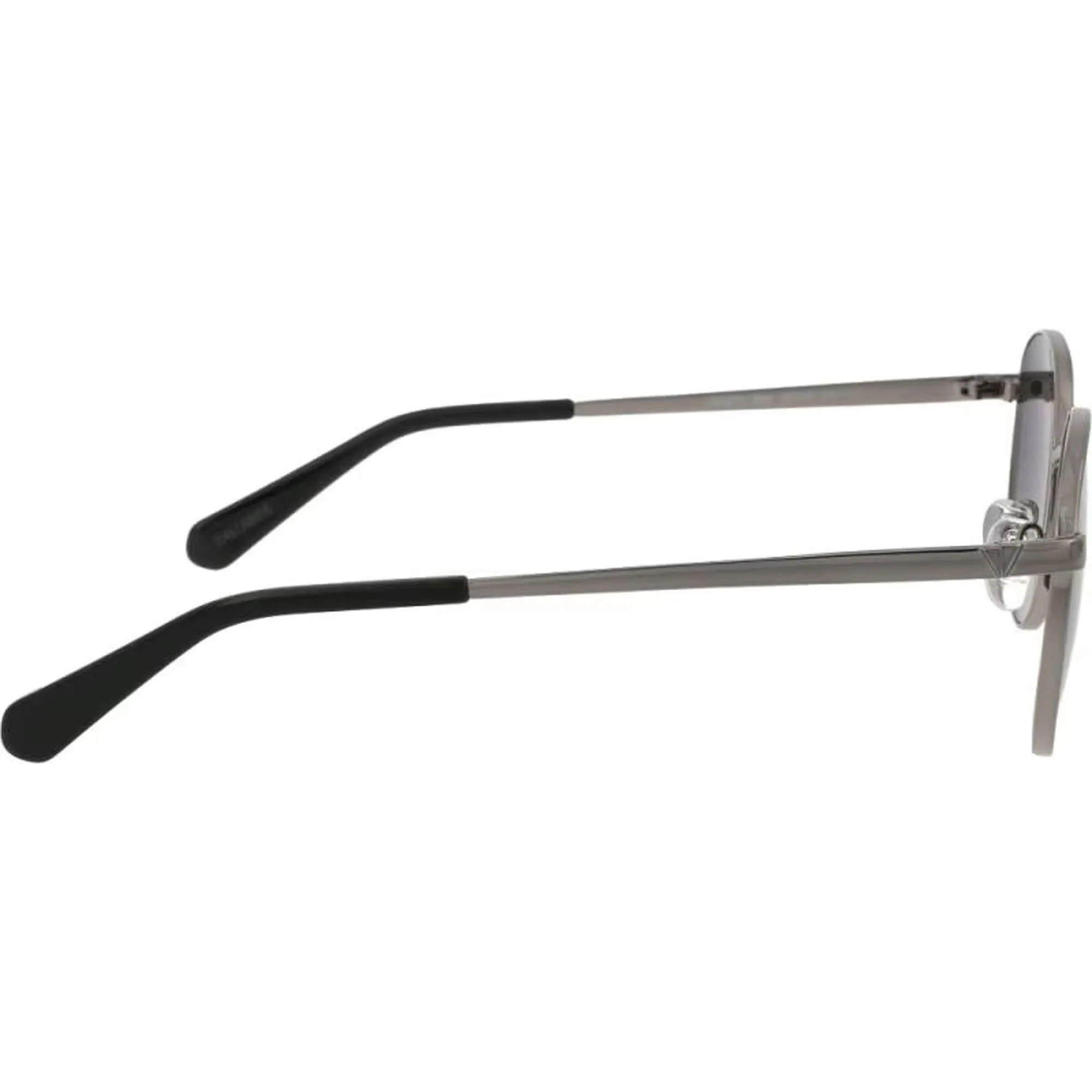 Guess Unisex Sunglasses - Full Rim Shiny Dark Nickel Grey Metal Frame | GU5214 06B