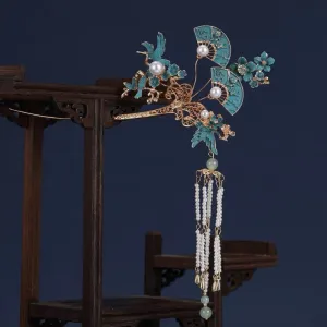 Hair Stick: Oriental Fan