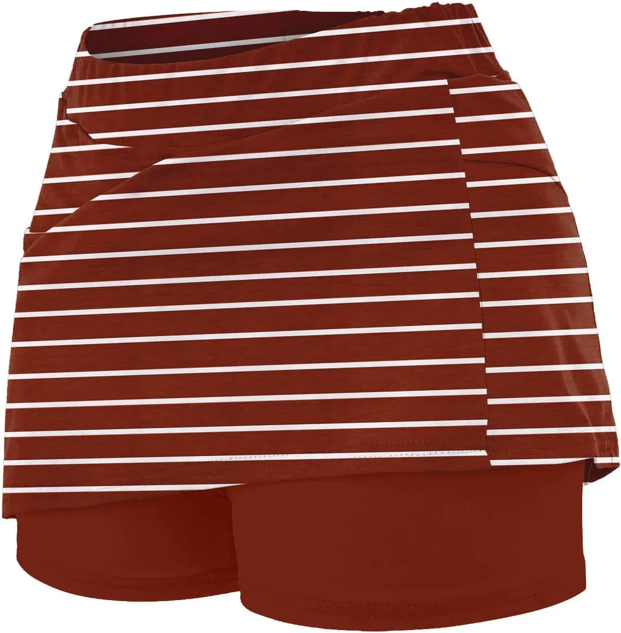 High Waisted Golf Skirts for Woman Casual Workout Tennis Mini Skirt Side Pockets Solid Summer Athletic Running Shorts Skorts
