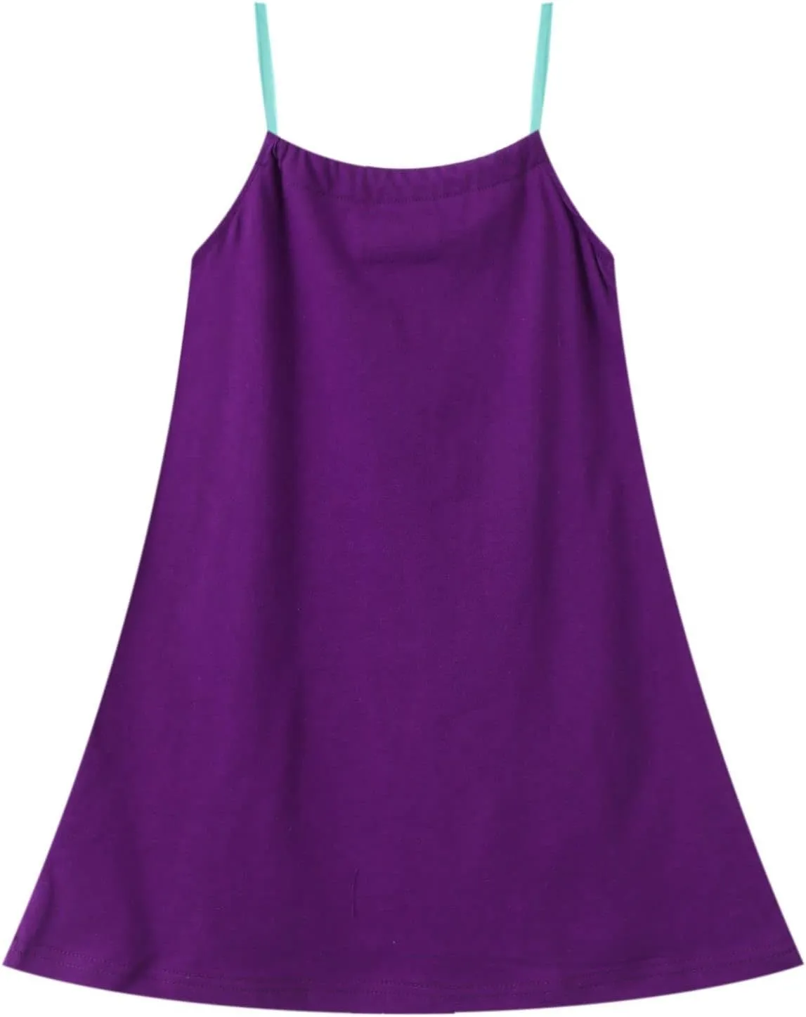 HILEELANG Girl Summer Beach Dress Halter Neck Sleeveless Casual Tank Outfit Sundress 1-12Y