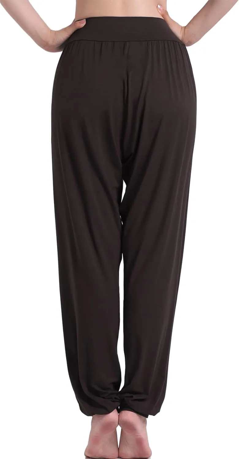 Hoerev Women Super Soft Yoga Pants Dance Trousers Lounge Pant