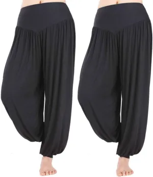 Hoerev Women Super Soft Yoga Pants Dance Trousers Lounge Pant