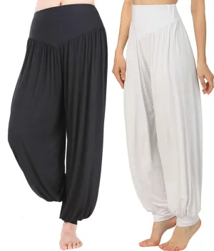 Hoerev Women Super Soft Yoga Pants Dance Trousers Lounge Pant