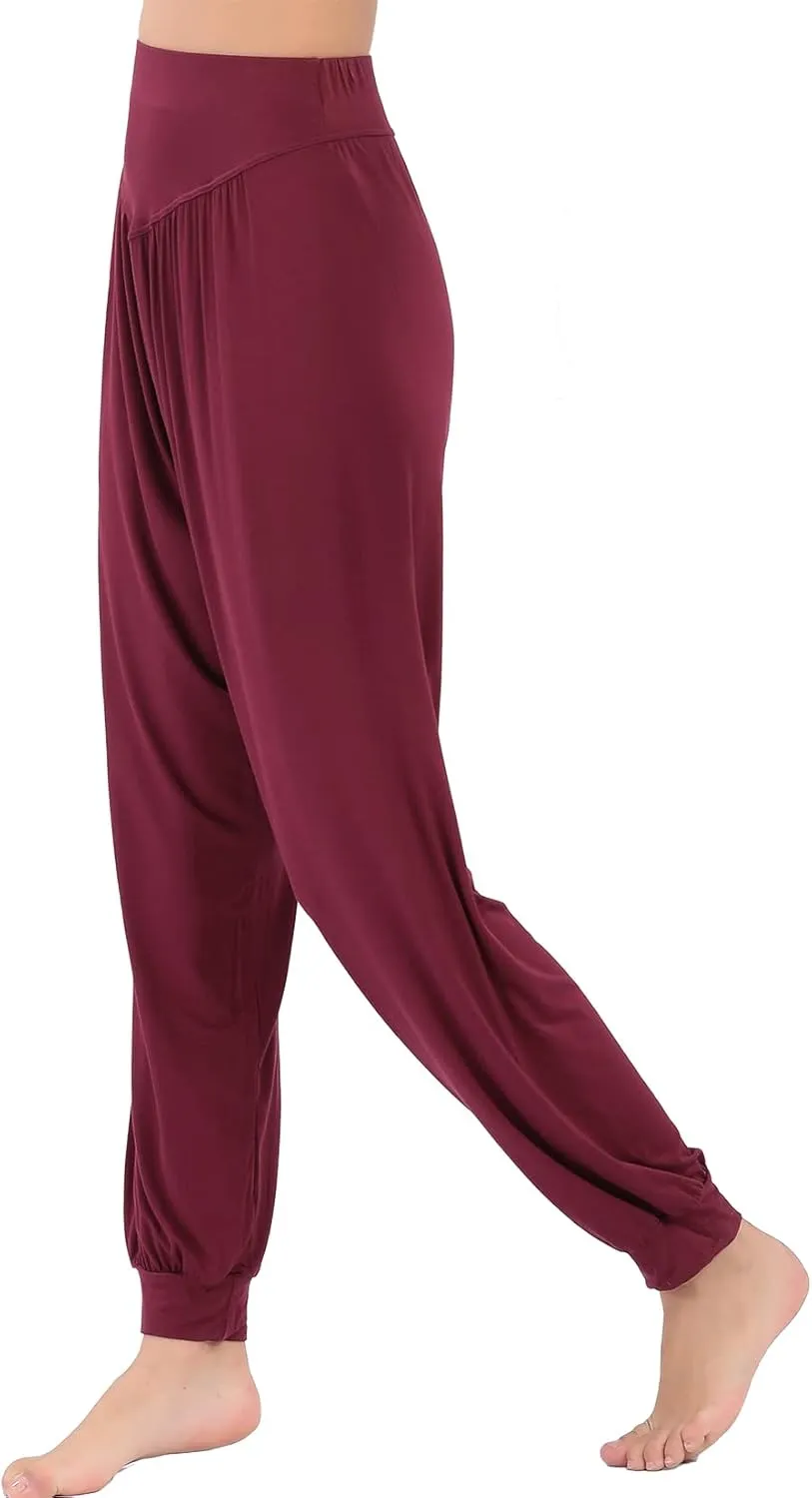Hoerev Women Super Soft Yoga Pants Dance Trousers Lounge Pant