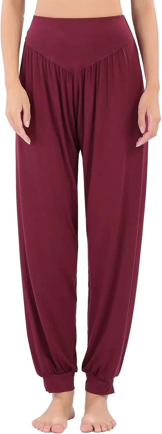 Hoerev Women Super Soft Yoga Pants Dance Trousers Lounge Pant