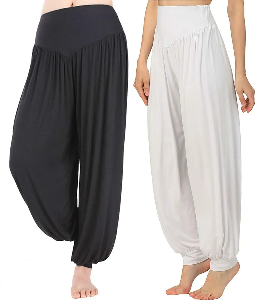Hoerev Women Super Soft Yoga Pants Dance Trousers Lounge Pant