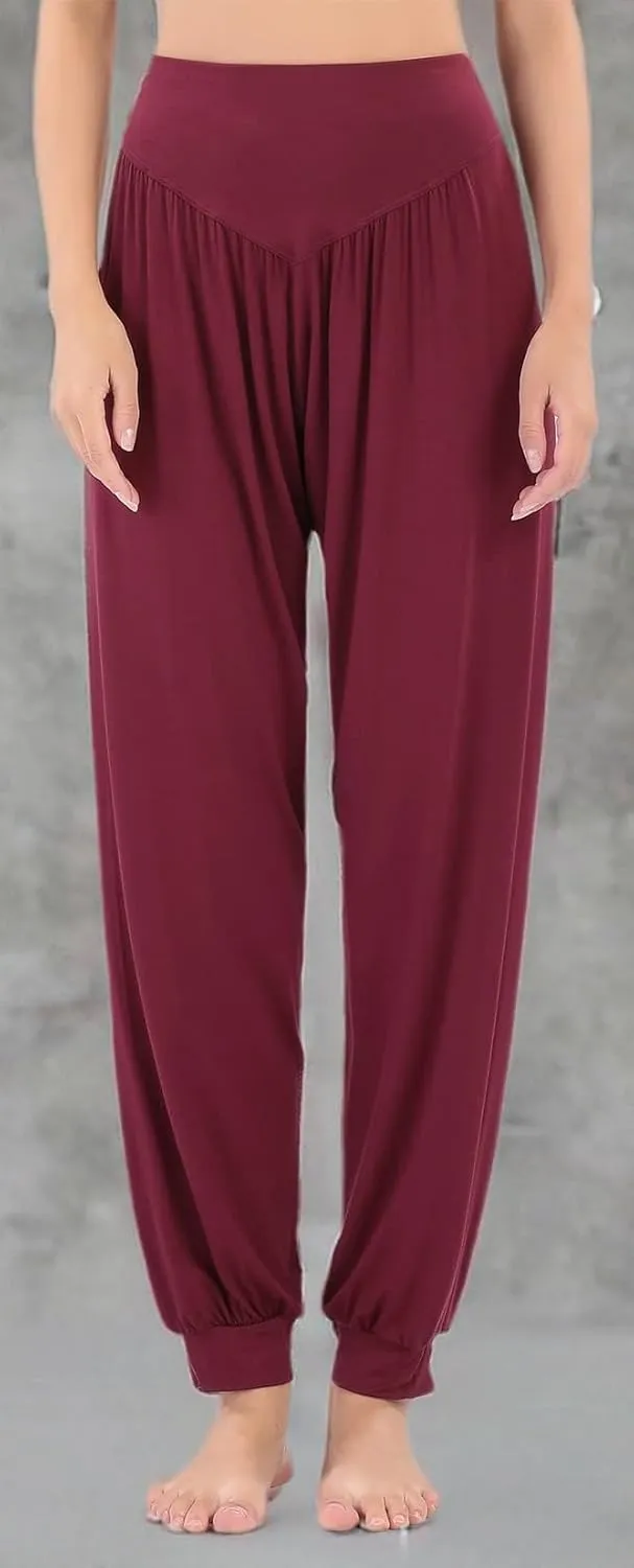 Hoerev Women Super Soft Yoga Pants Dance Trousers Lounge Pant