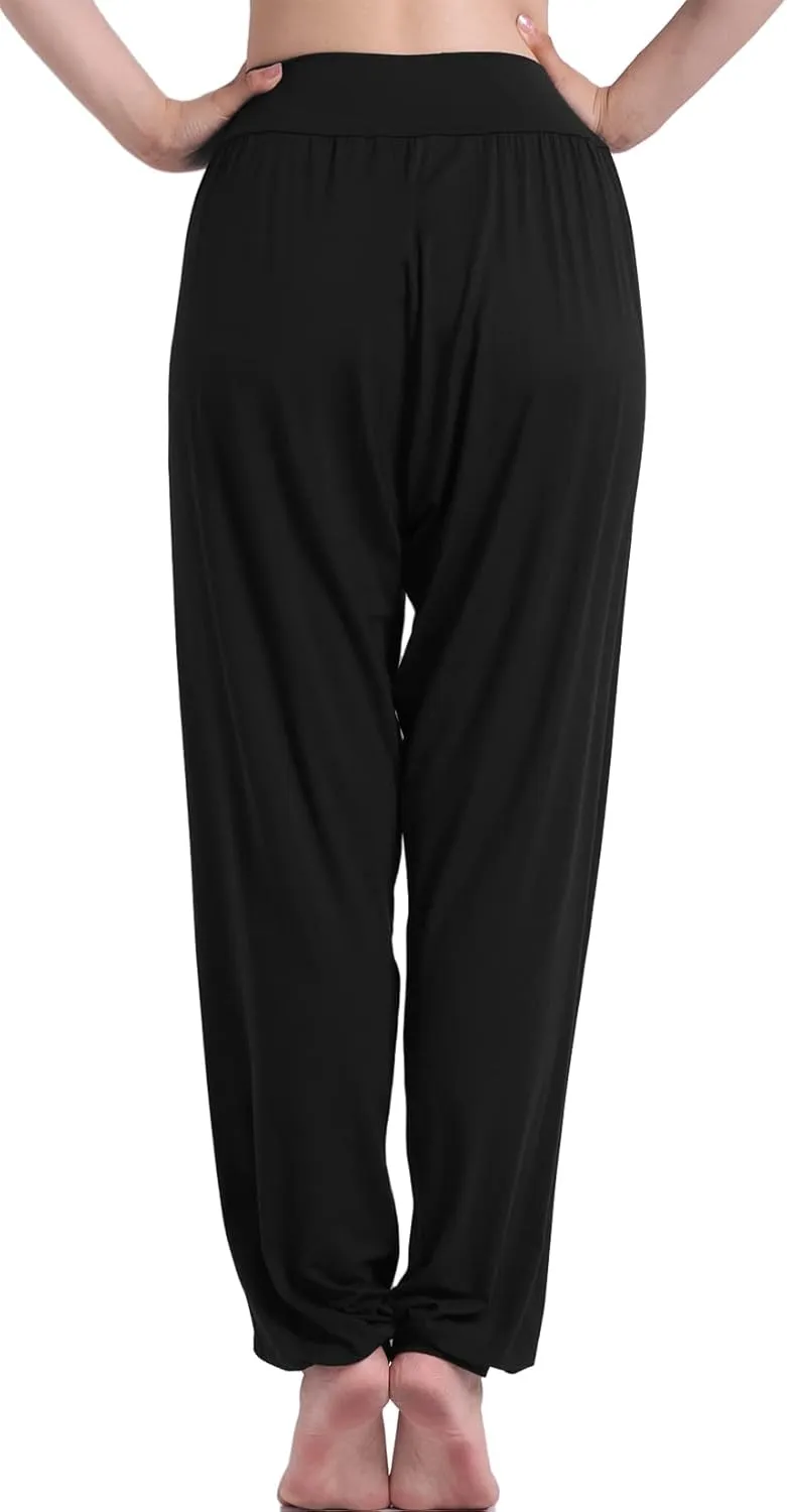 Hoerev Women Super Soft Yoga Pants Dance Trousers Lounge Pant