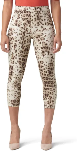 HUE Women's Ultra Soft High Waist Denim Capri Leggings