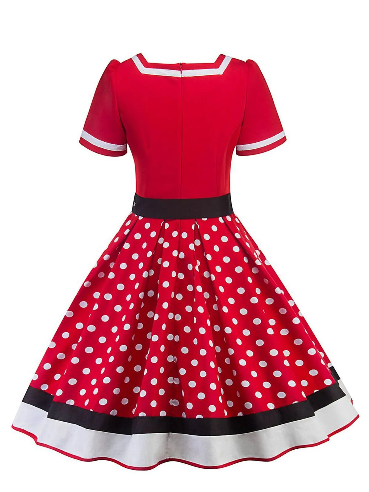 ILSE | FLORAL BELTED SWING DRESS