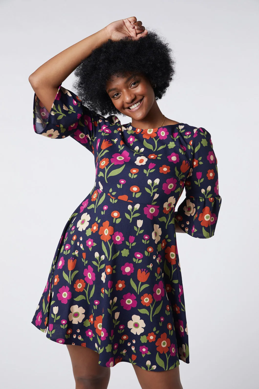 Ingrid Floral Dress