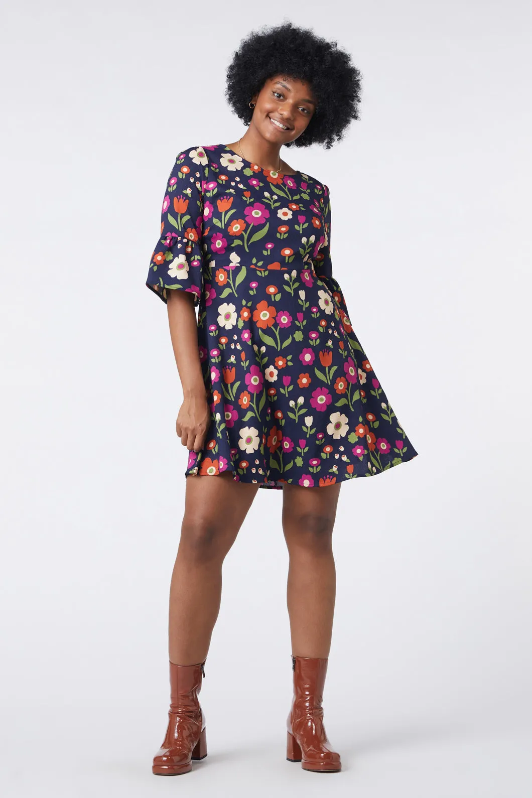Ingrid Floral Dress