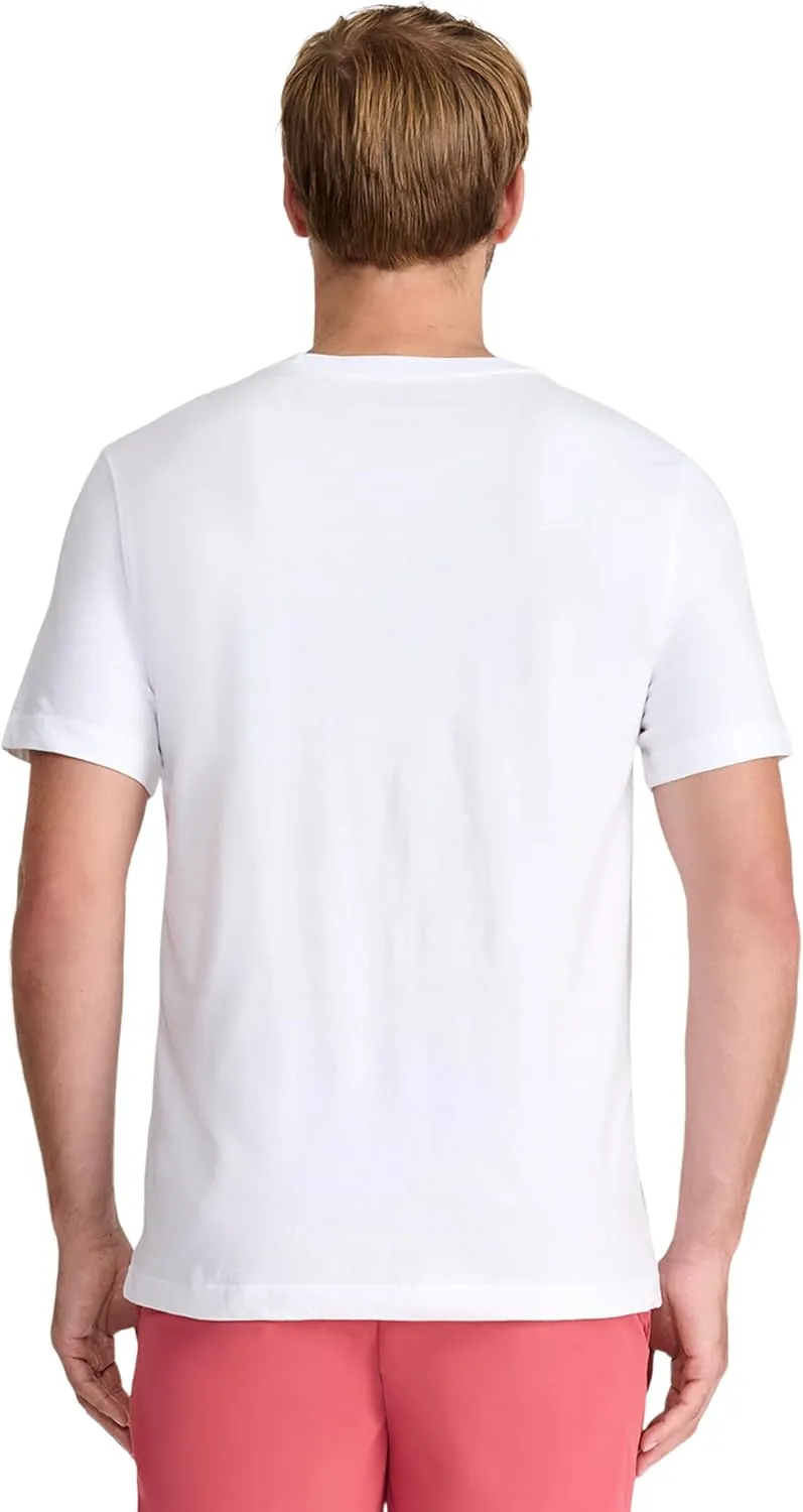 IZOD Men's Saltwater Soft Wash Pocket Crew T-Shirt
