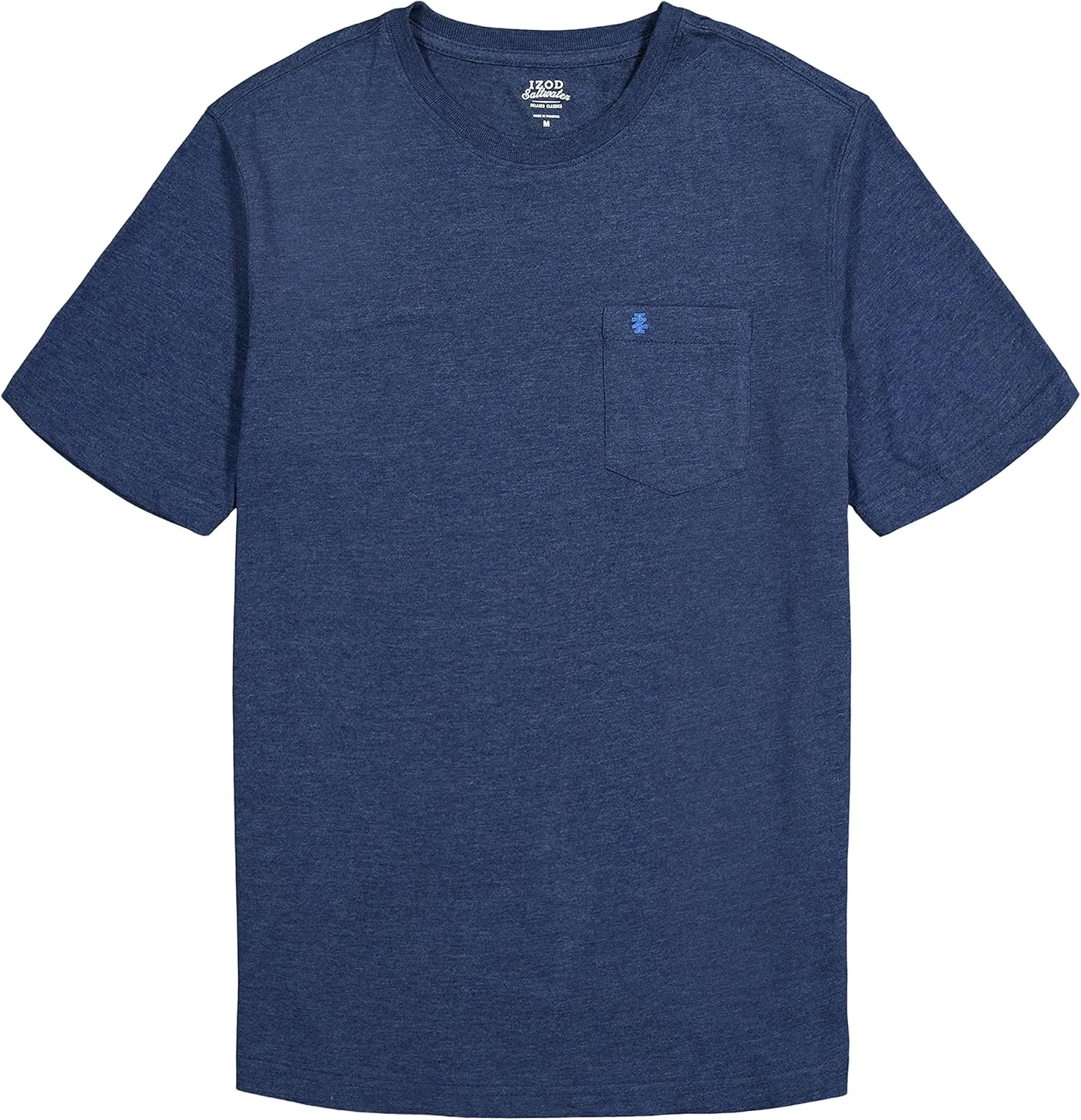 IZOD Men's Saltwater Soft Wash Pocket Crew T-Shirt