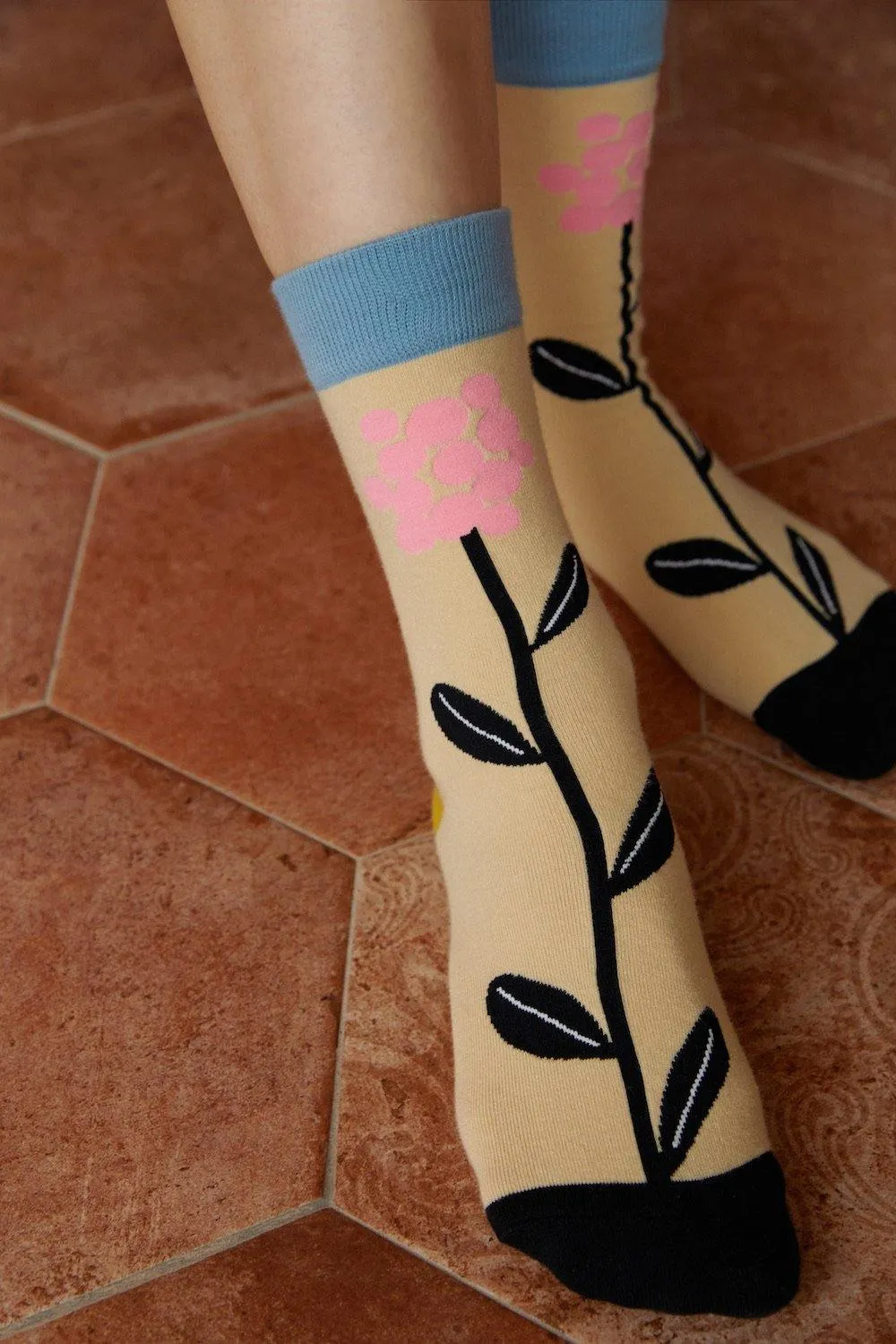 Jennifer Bouron X socks appeal Hydrangea