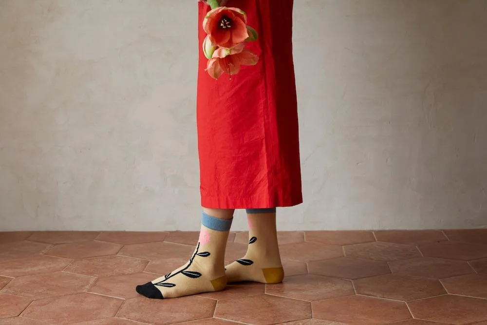 Jennifer Bouron X socks appeal Hydrangea