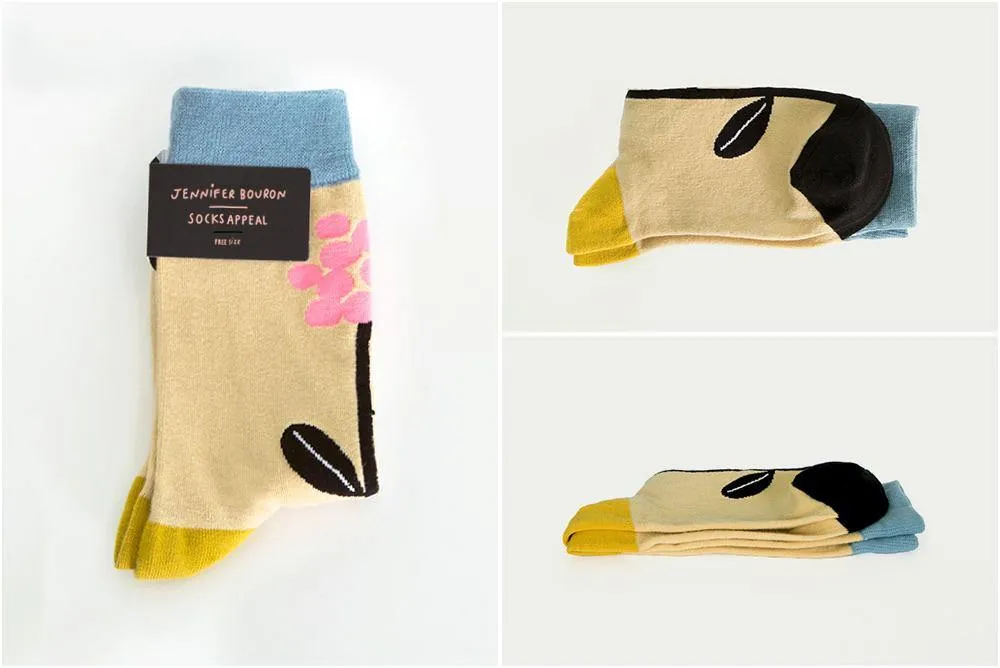 Jennifer Bouron X socks appeal Hydrangea