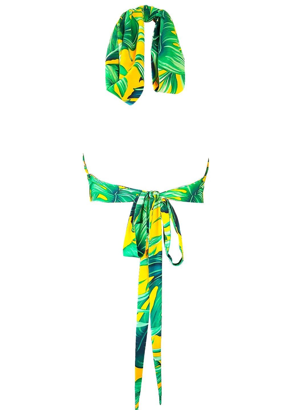 Jungle – Monstera Yellow Vera Top