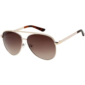 Kenneth Cole Reaction Women's Sunglasses - Gradient Lens Gold Metal Frame | KC2914 32F