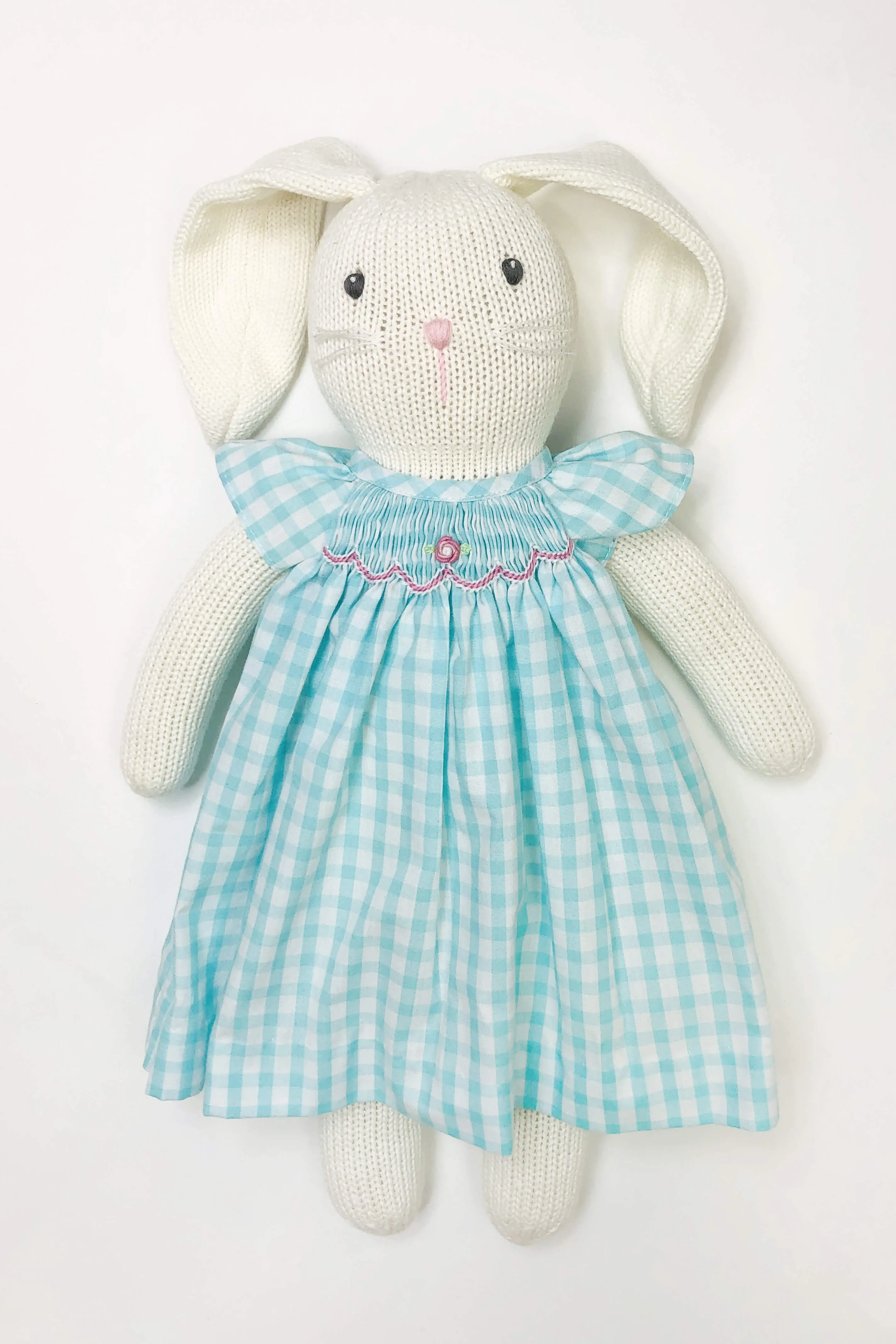 Knit Stuffed Bunny (Click for options)