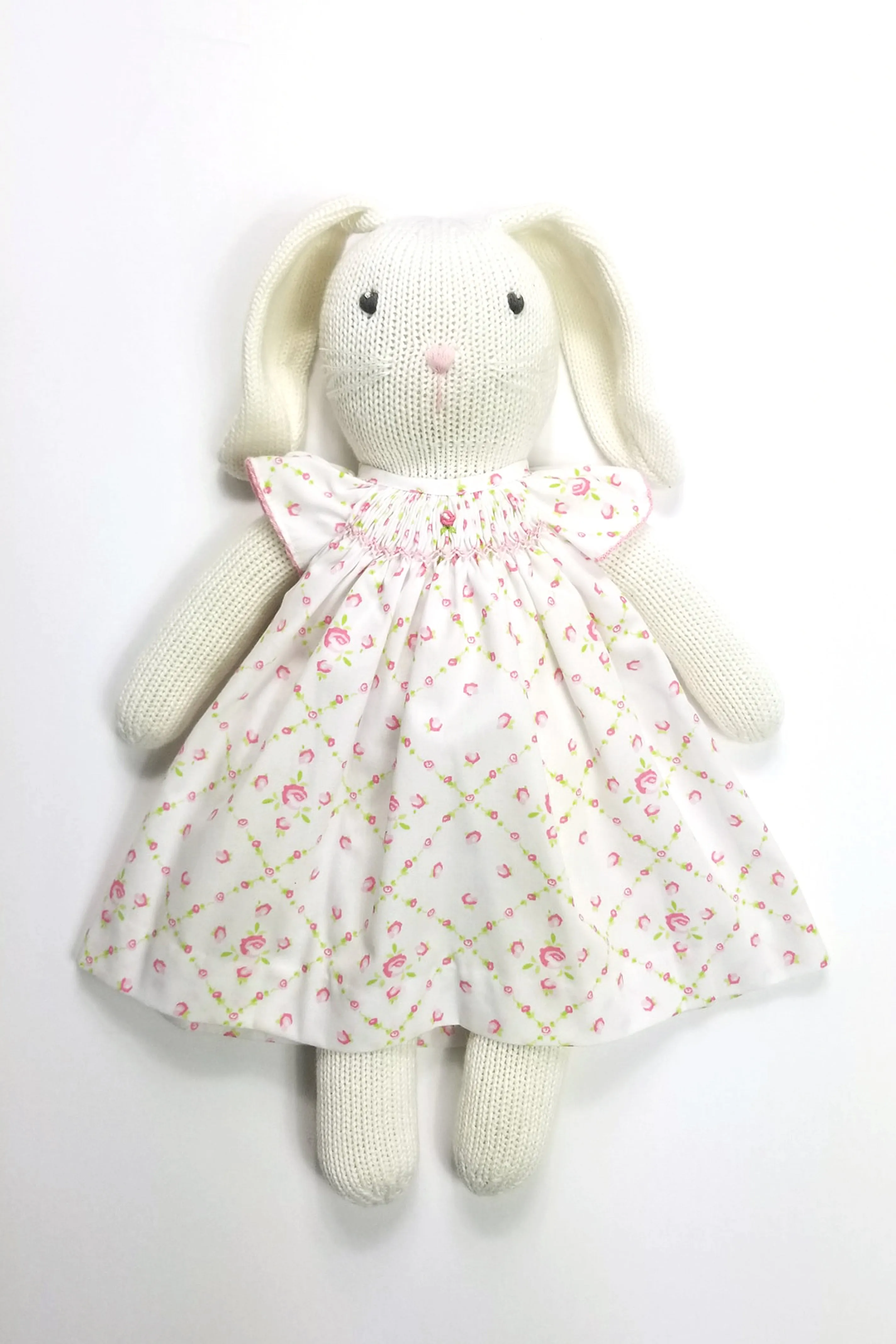 Knit Stuffed Bunny (Click for options)