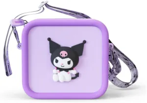 Kuromi Soft Silicone Camera Case by Kidamento - Durable and Adorably Stylish Bag - Adjustable Soft Strap with Buckle - Promotes Comfort and Independence