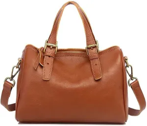 Leather Handbag Solid Women Shoulder Soft Leather Female Crossbody Bag