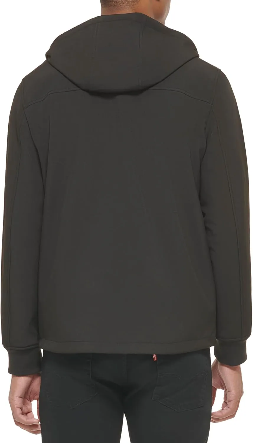 Levi's Men's Water-Resistant Soft Shell Trail Hoodie Jacket