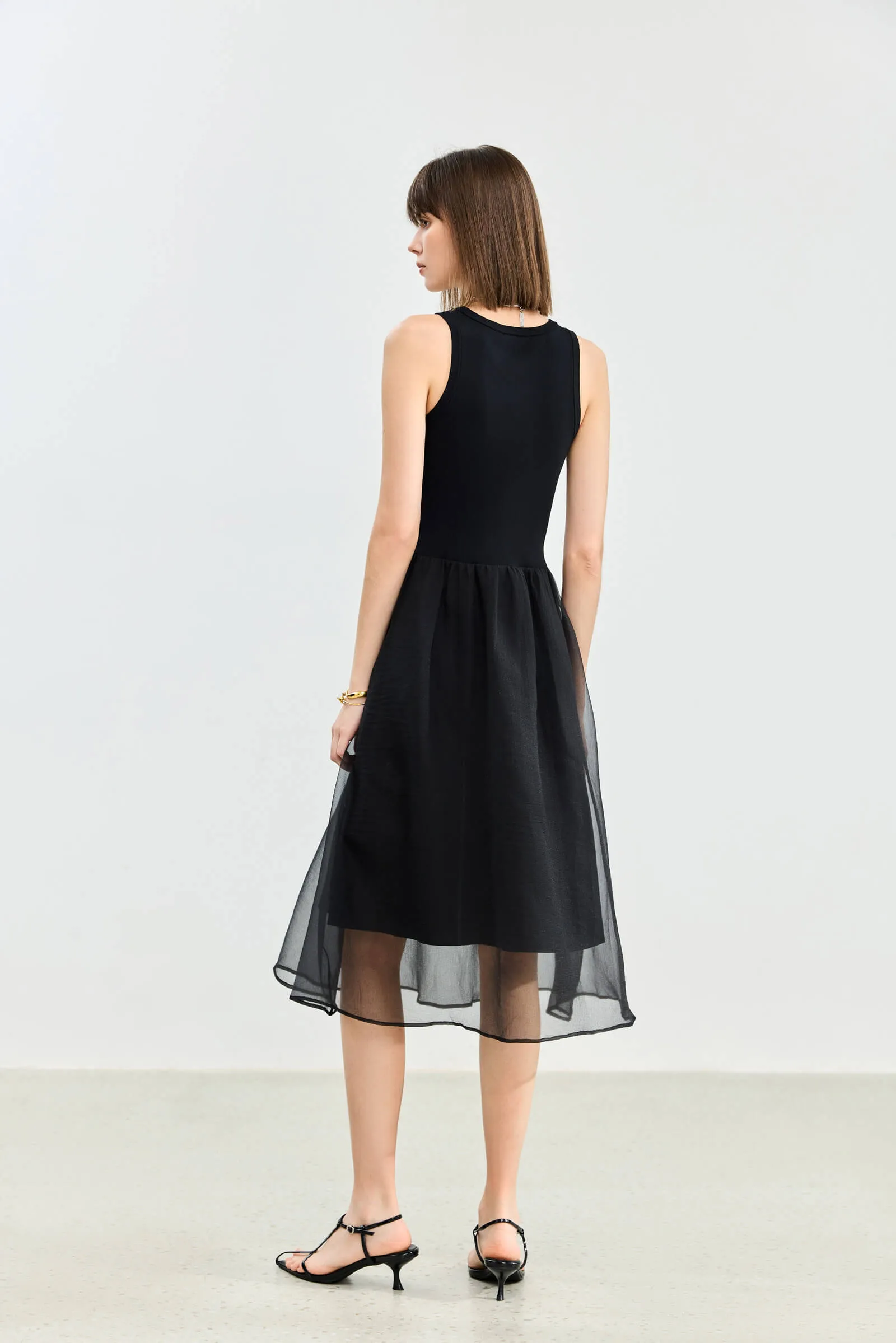 LILY Sleeveless Knit Dress