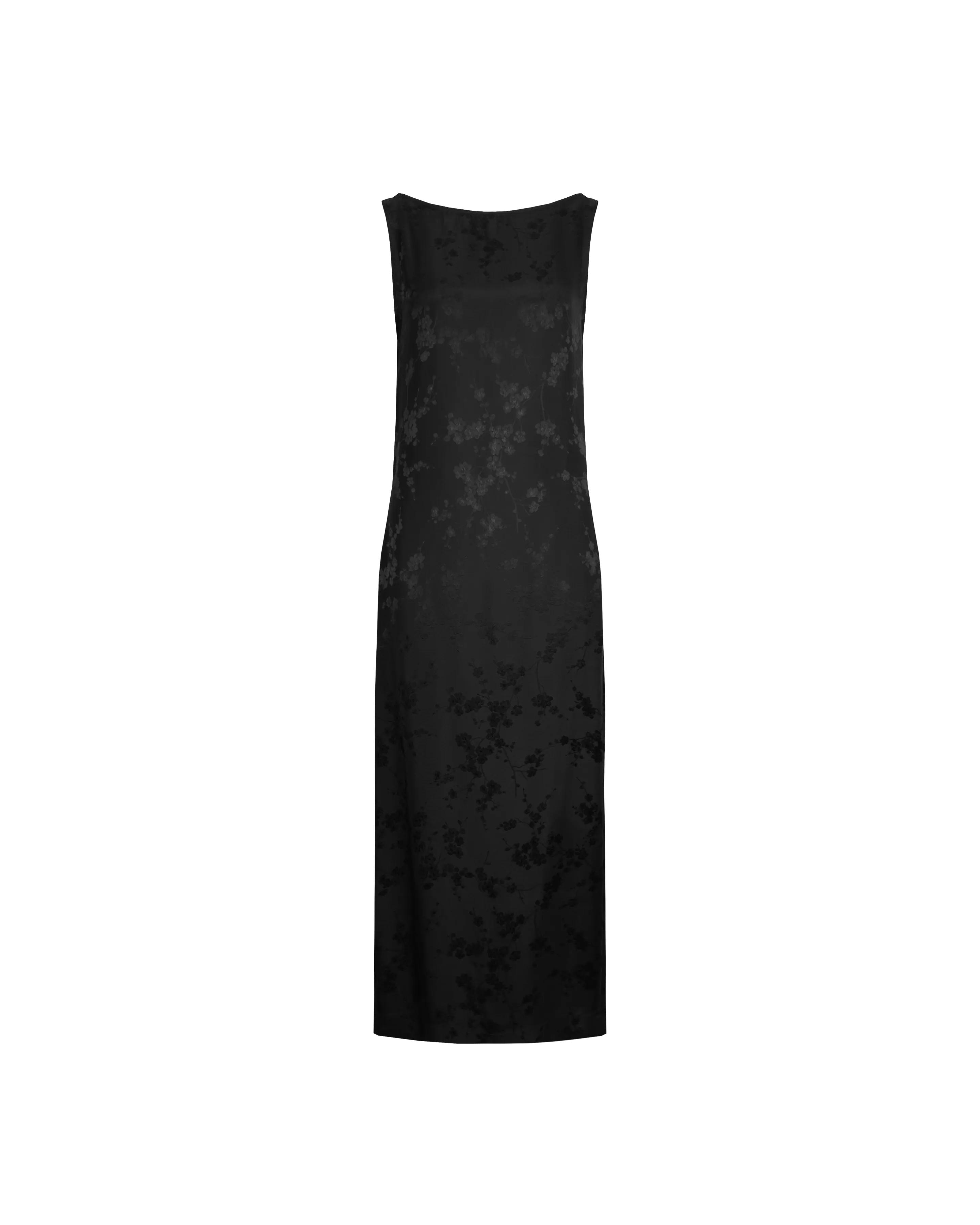 LIZ GOWN BLACK JACQUARD