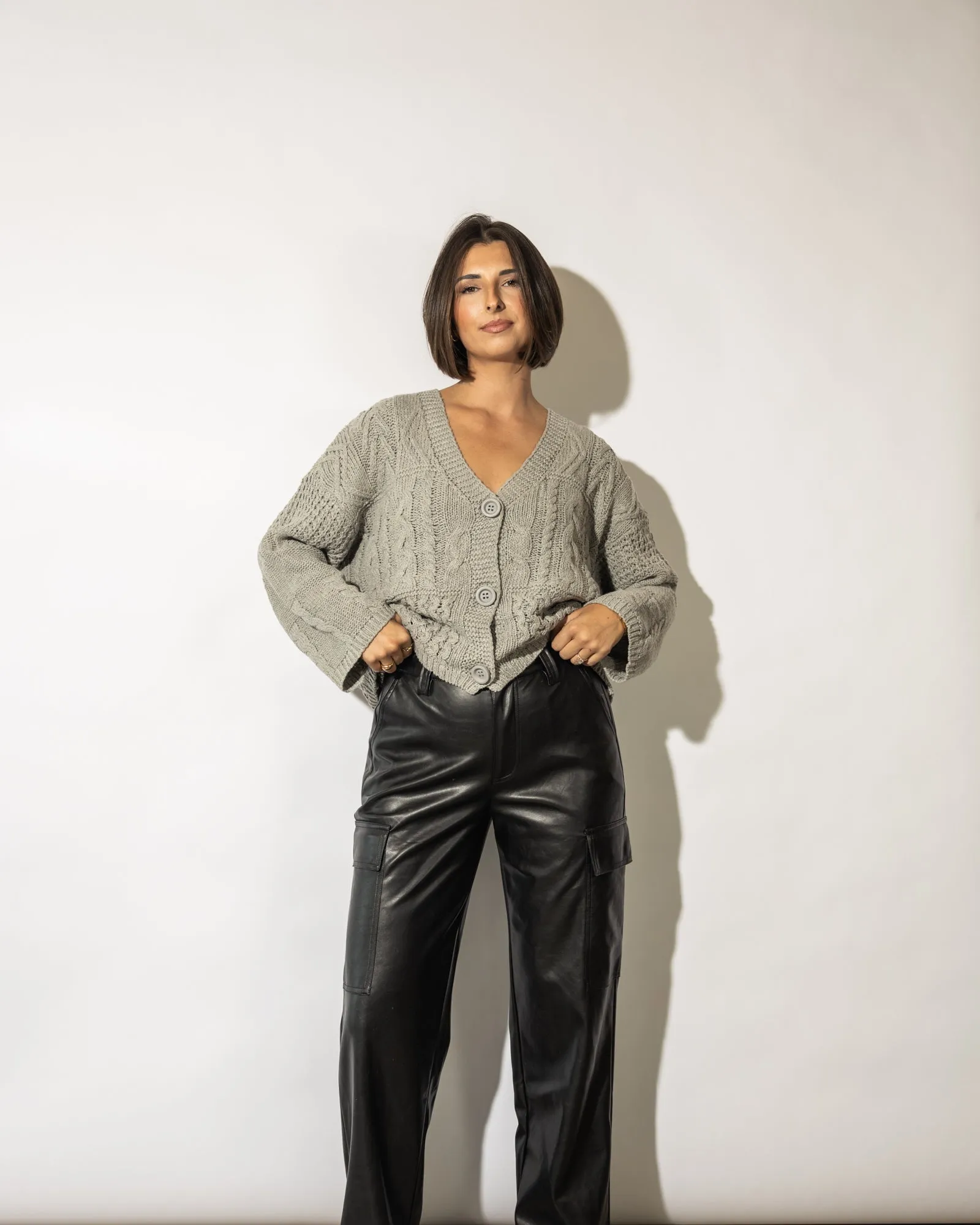 Luna Cable knit cardigan