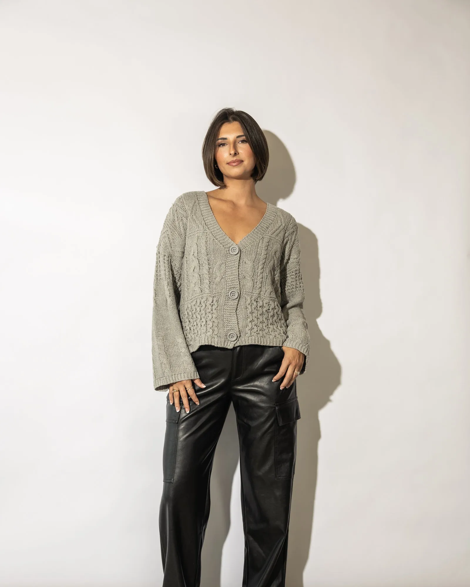 Luna Cable knit cardigan