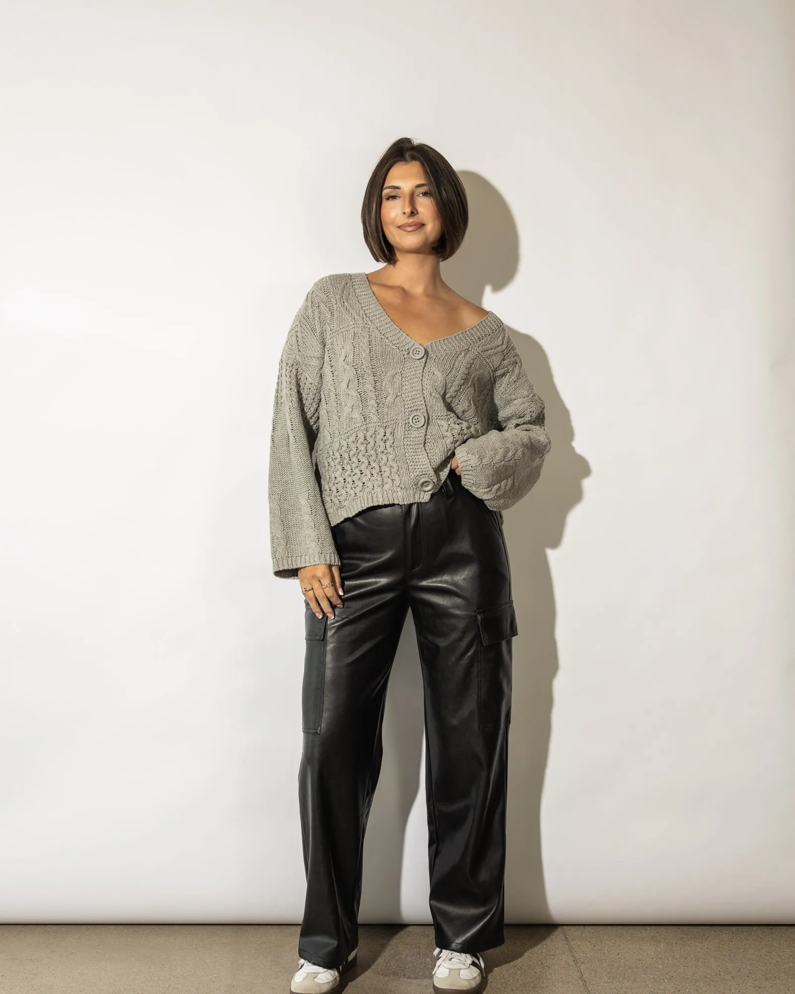Luna Cable knit cardigan